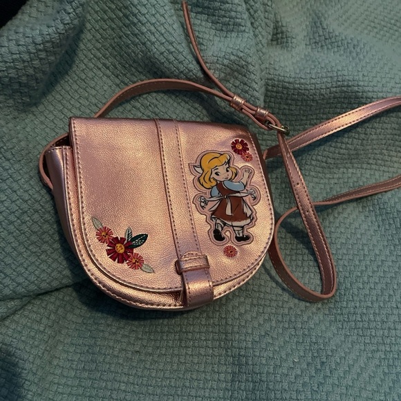 Disney Other - Disney Animators Collection Girl’s Cinderella Pink Purse RARE